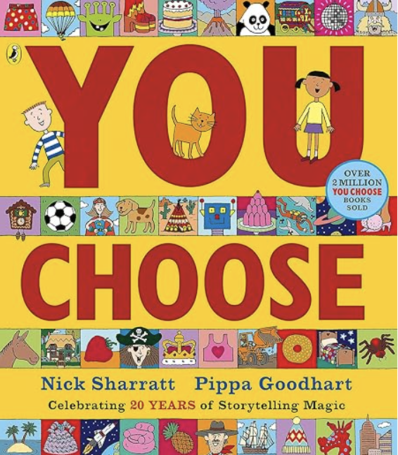 You Choose expressive language book for toddlers