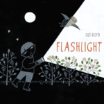 Flashlight joint attention book for toddler speech delay